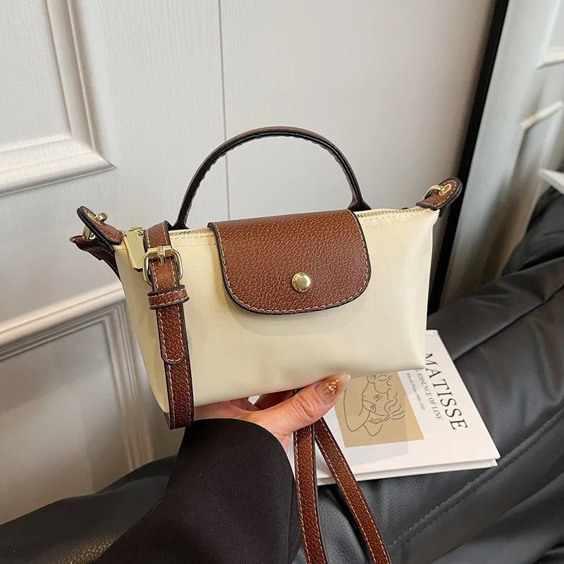 Retro, Fashionable, Multi-functional Handbags, Hot Items, Spring and Summer Women's Handbags, Handheld Luxury Nylon Handbags