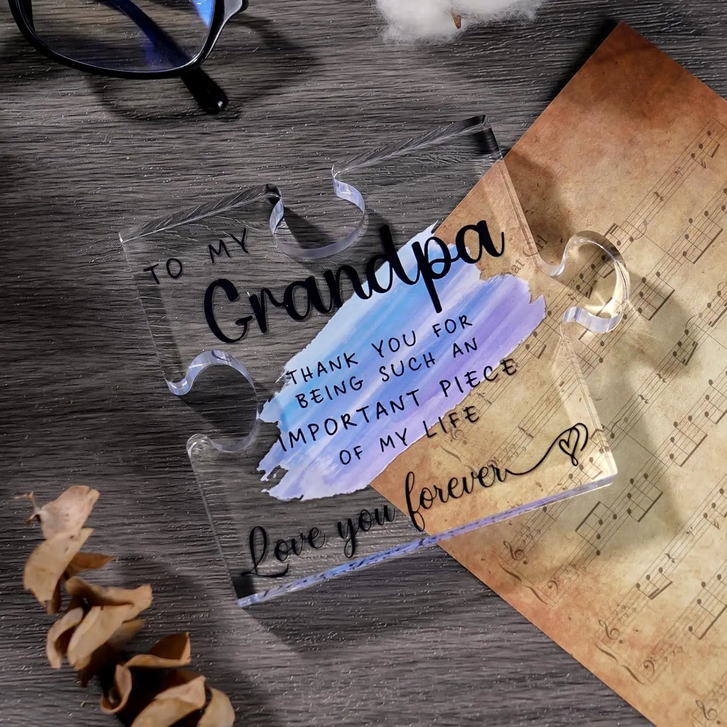 Father's Day Gift for Grandfather - Grandchildren's Grandfather Birthday Gift - Grandfather's Christmas Gift