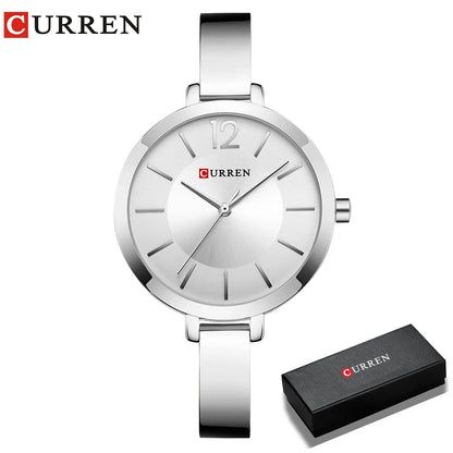 Women Watches Top Brand Luxury CURREN 9012 Quartz Women Watches Casual Fashion Ladies Wrist Watch Lady Clock relogio feminino