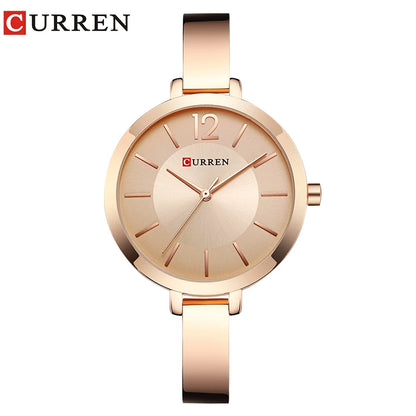 Women Watches Top Brand Luxury CURREN 9012 Quartz Women Watches Casual Fashion Ladies Wrist Watch Lady Clock relogio feminino