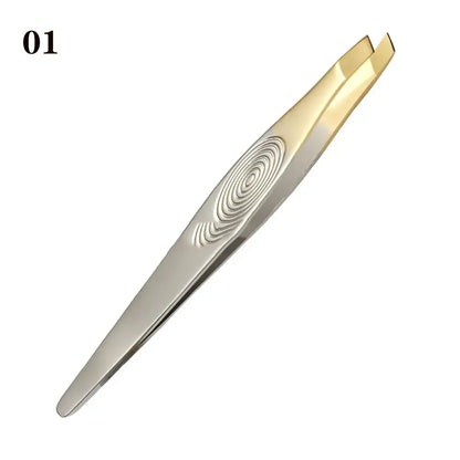 Pro Plastic Eyebrow Tweezer Anti Static Safe Electronic Industrial Maintenance Tools Multifunctional Women Beauty Nail Tools