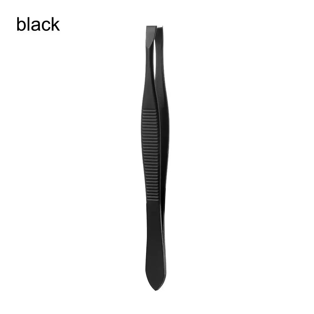 Pro Plastic Eyebrow Tweezer Anti Static Safe Electronic Industrial Maintenance Tools Multifunctional Women Beauty Nail Tools