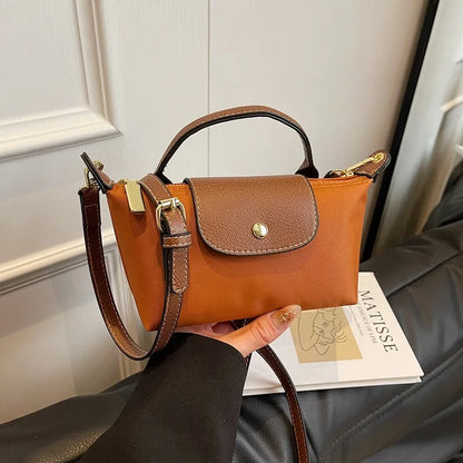 Retro, Fashionable, Multi-functional Handbags, Hot Items, Spring and Summer Women's Handbags, Handheld Luxury Nylon Handbags