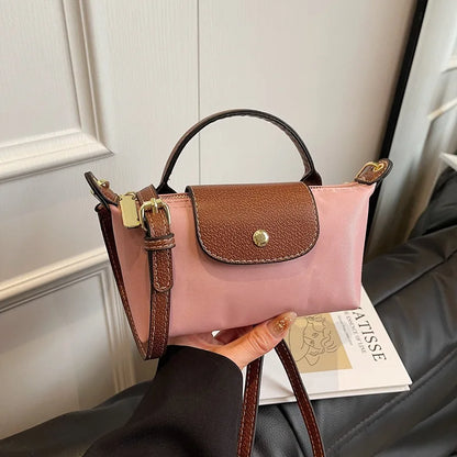 Retro, Fashionable, Multi-functional Handbags, Hot Items, Spring and Summer Women's Handbags, Handheld Luxury Nylon Handbags