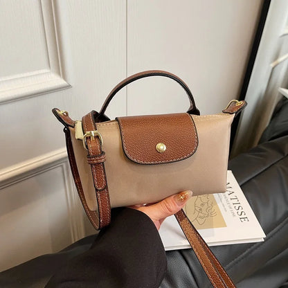 Retro, Fashionable, Multi-functional Handbags, Hot Items, Spring and Summer Women's Handbags, Handheld Luxury Nylon Handbags