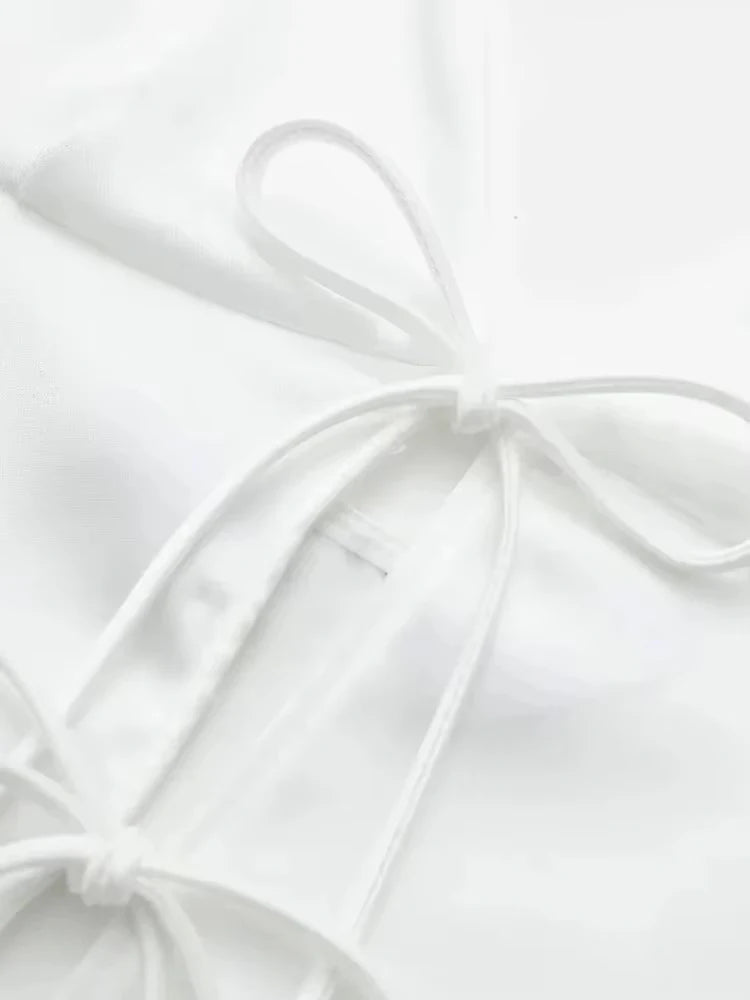 V Neck Tank Tops for Women, Thin Straps, Female Cami, Front Tie, Sexy, Fashion