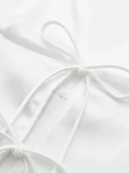 V Neck Tank Tops for Women, Thin Straps, Female Cami, Front Tie, Sexy, Fashion