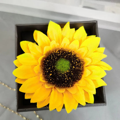 Perfect Sunflower Gift for Wife and Mom, Wedding Anniversary Gift, Mother's Day Gift, Ladies Christmas Gift, Valentine's Day Gift
