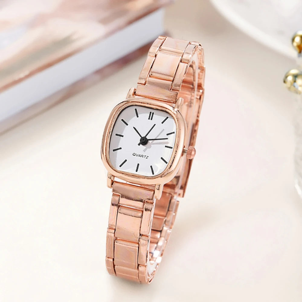 Fashion Women Watches Simple Small Dial Analog Quartz Watch Reloj Mujer Girls Clock Gift