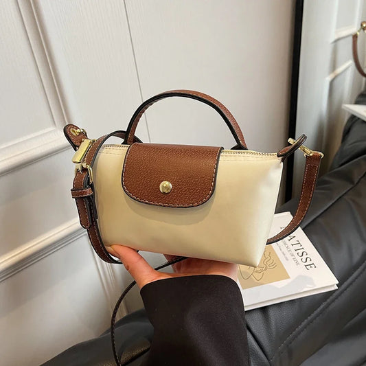 Retro, Fashionable, Multi-functional Handbags, Hot Items, Spring and Summer Women's Handbags, Handheld Luxury Nylon Handbags