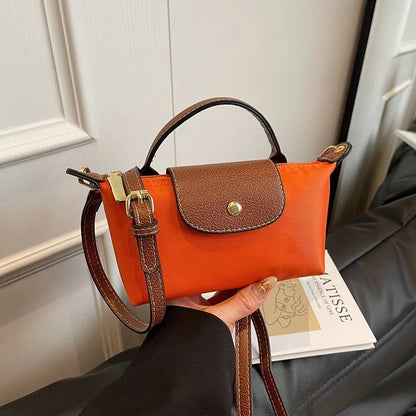 Retro, Fashionable, Multi-functional Handbags, Hot Items, Spring and Summer Women's Handbags, Handheld Luxury Nylon Handbags