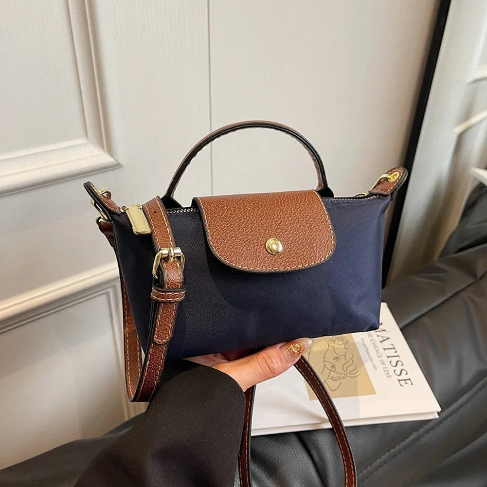 Retro, Fashionable, Multi-functional Handbags, Hot Items, Spring and Summer Women's Handbags, Handheld Luxury Nylon Handbags