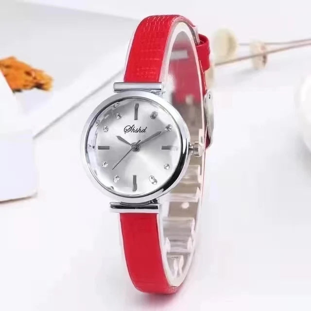 Women Watches Fashion Square Ladies Quartz Watch Bracelet Set Green Dial Simple Rose Gold Mesh Luxury Women Watches