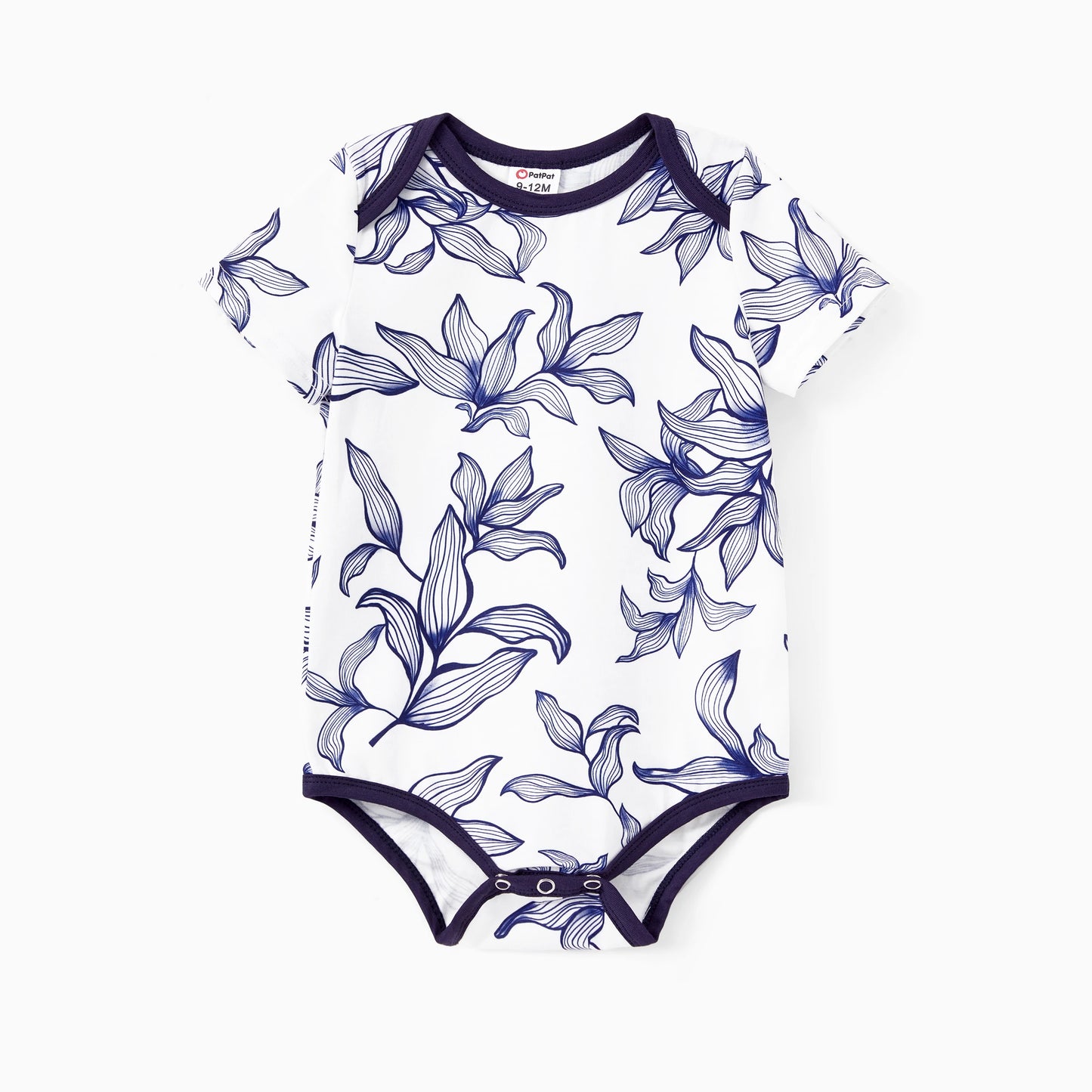 Family Matching Sets Floral Tee or V-Neck Faux Button Elastic Waist Sleeveless Dress