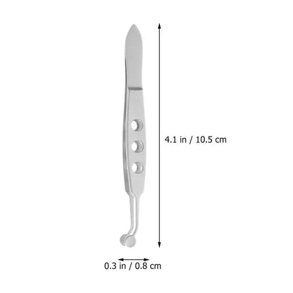 Eyelid Tweezer Meibomian Gland Expressor Stainless Steel Women Beauty Tool Eyelid Massage Tweezer Eyelid Massage Tool