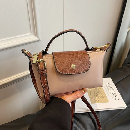 Retro, Fashionable, Multi-functional Handbags, Hot Items, Spring and Summer Women's Handbags, Handheld Luxury Nylon Handbags