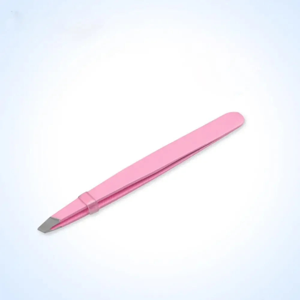 Pro Plastic Eyebrow Tweezer Anti Static Safe Electronic Industrial Maintenance Tools Multifunctional Women Beauty Nail Tools