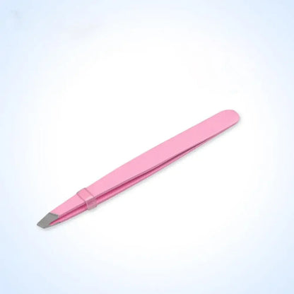 Pro Plastic Eyebrow Tweezer Anti Static Safe Electronic Industrial Maintenance Tools Multifunctional Women Beauty Nail Tools