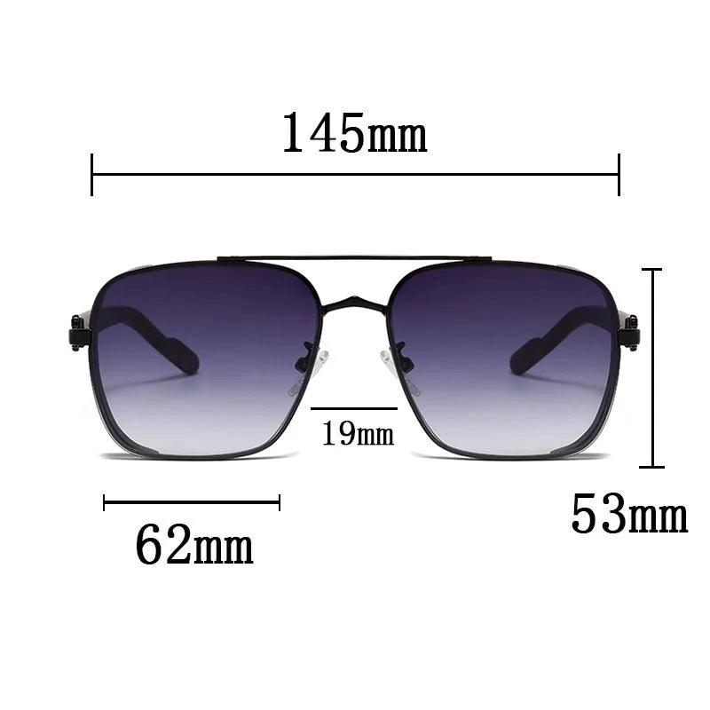 Sunglasses For Men Square Sunglasses Women Trendy Luxe Vintage Fashion Glasses Retro Steampunk Shades Gafas De Sol Hombre