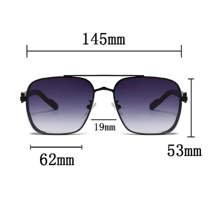 Sunglasses For Men Square Sunglasses Women Trendy Luxe Vintage Fashion Glasses Retro Steampunk Shades Gafas De Sol Hombre